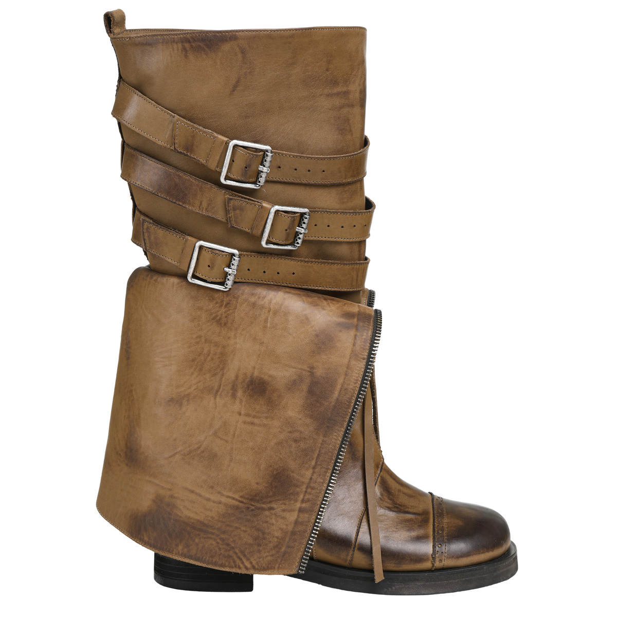 Roa Fold Boots  |  Sand Brown