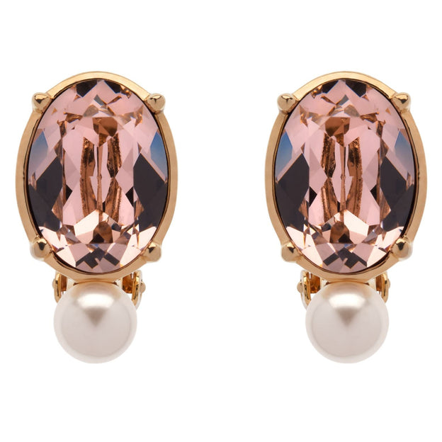 Rose Pearl Earrings