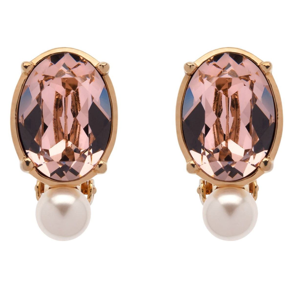Rose Pearl Earrings