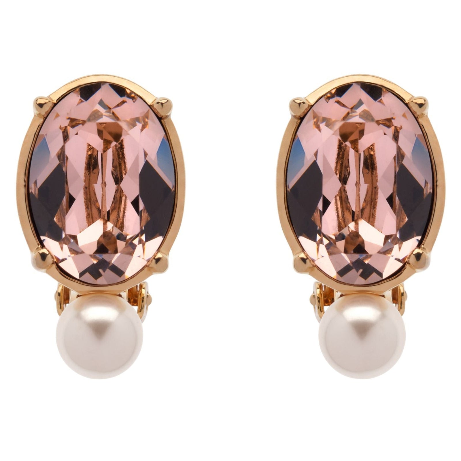 Rose Pearl Earrings