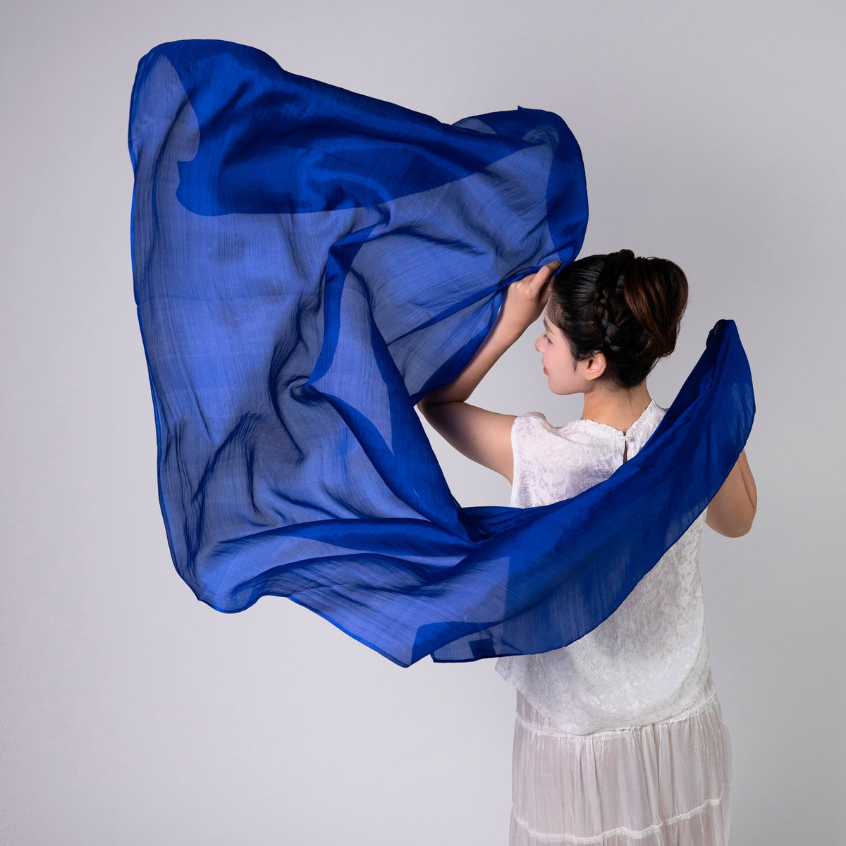 Royal Blue Scarf