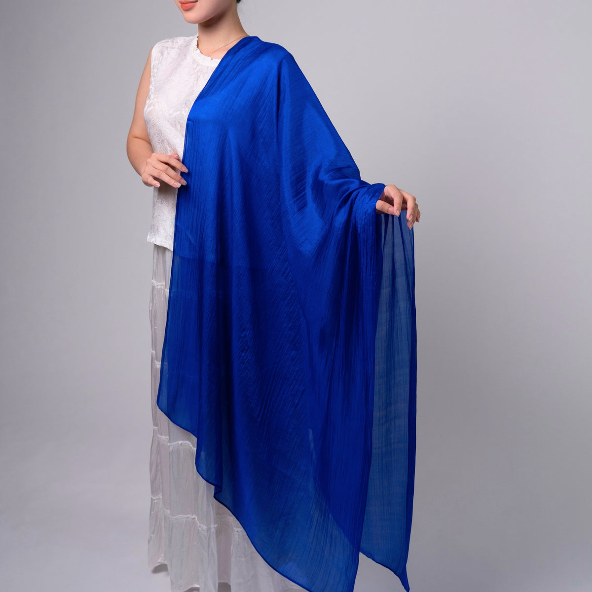 Royal Blue Scarf