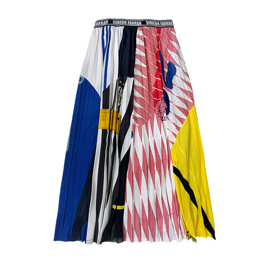 SIMEON FARRAR - Pleats Skirt PR Sample at DOORS NYC PR showroom