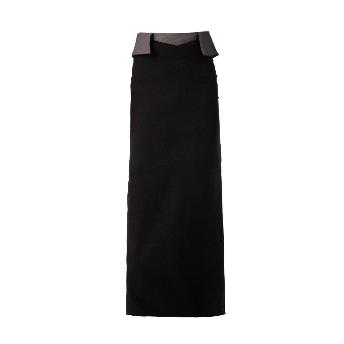 Black skirt on a white background