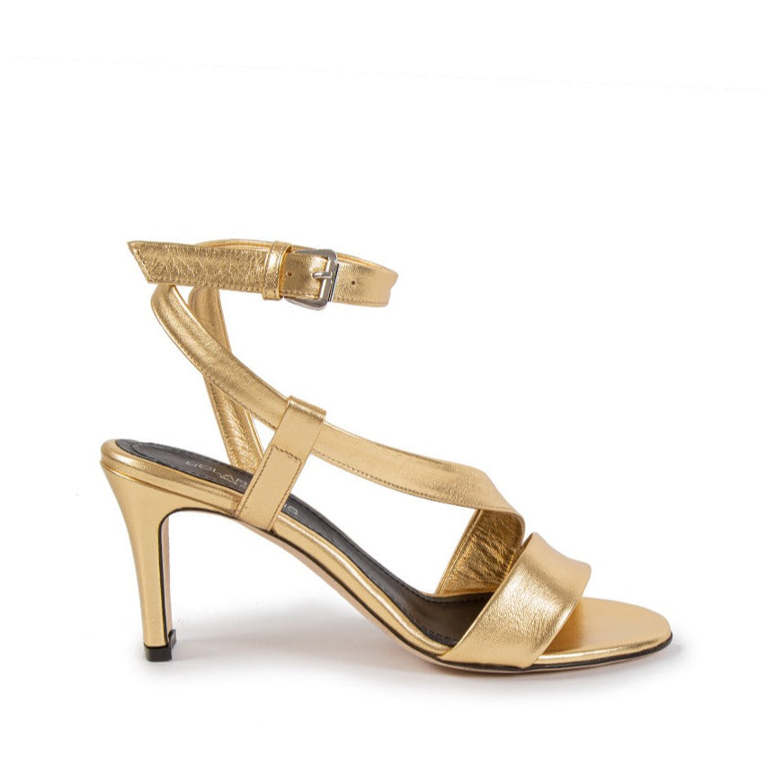 SCLARANDIS - Diana Sandal | Gold, buy at DOORS NYC
