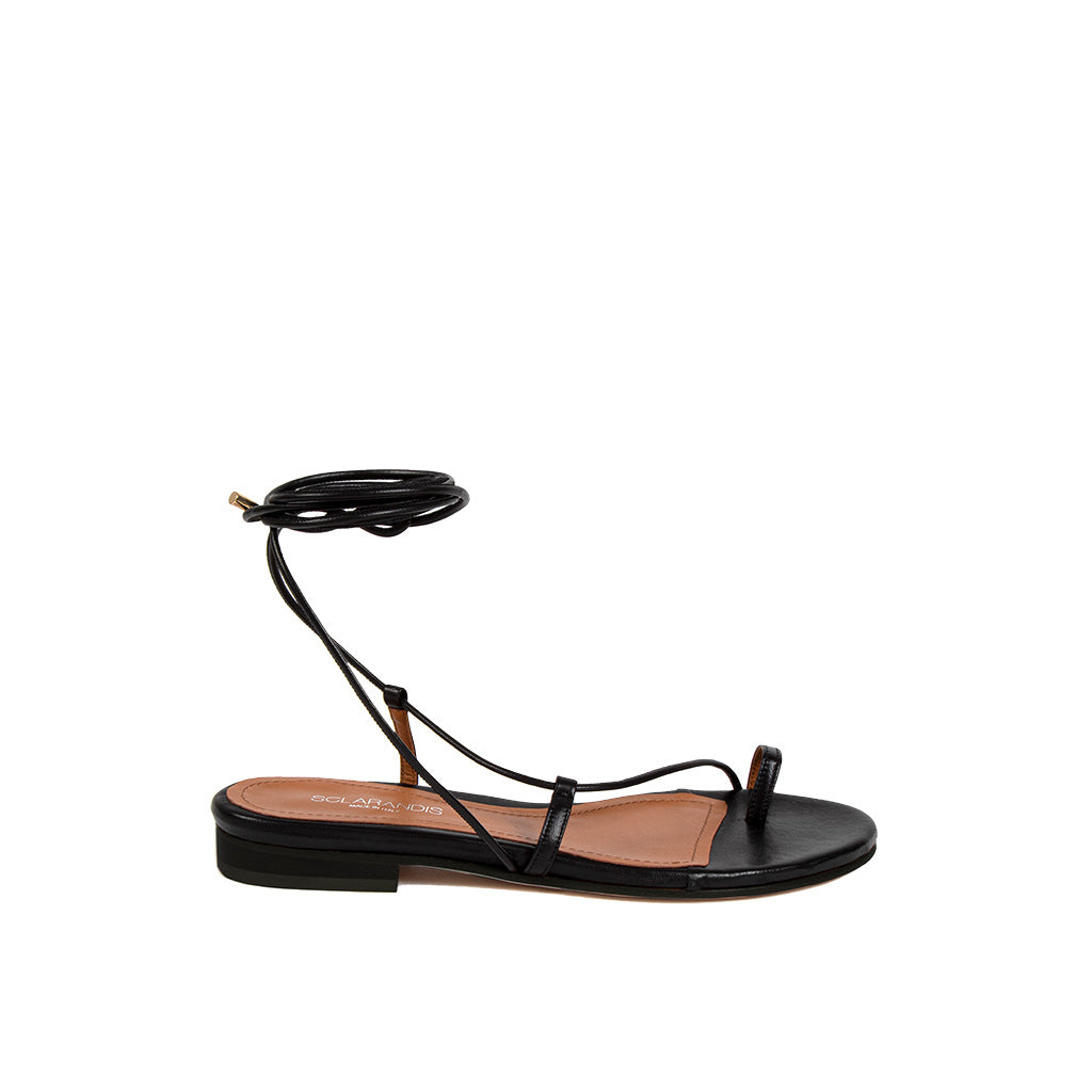 SCLARANDIS - Gladiator Gold Metallic Nappa Sandal, buy at DOORS NYC