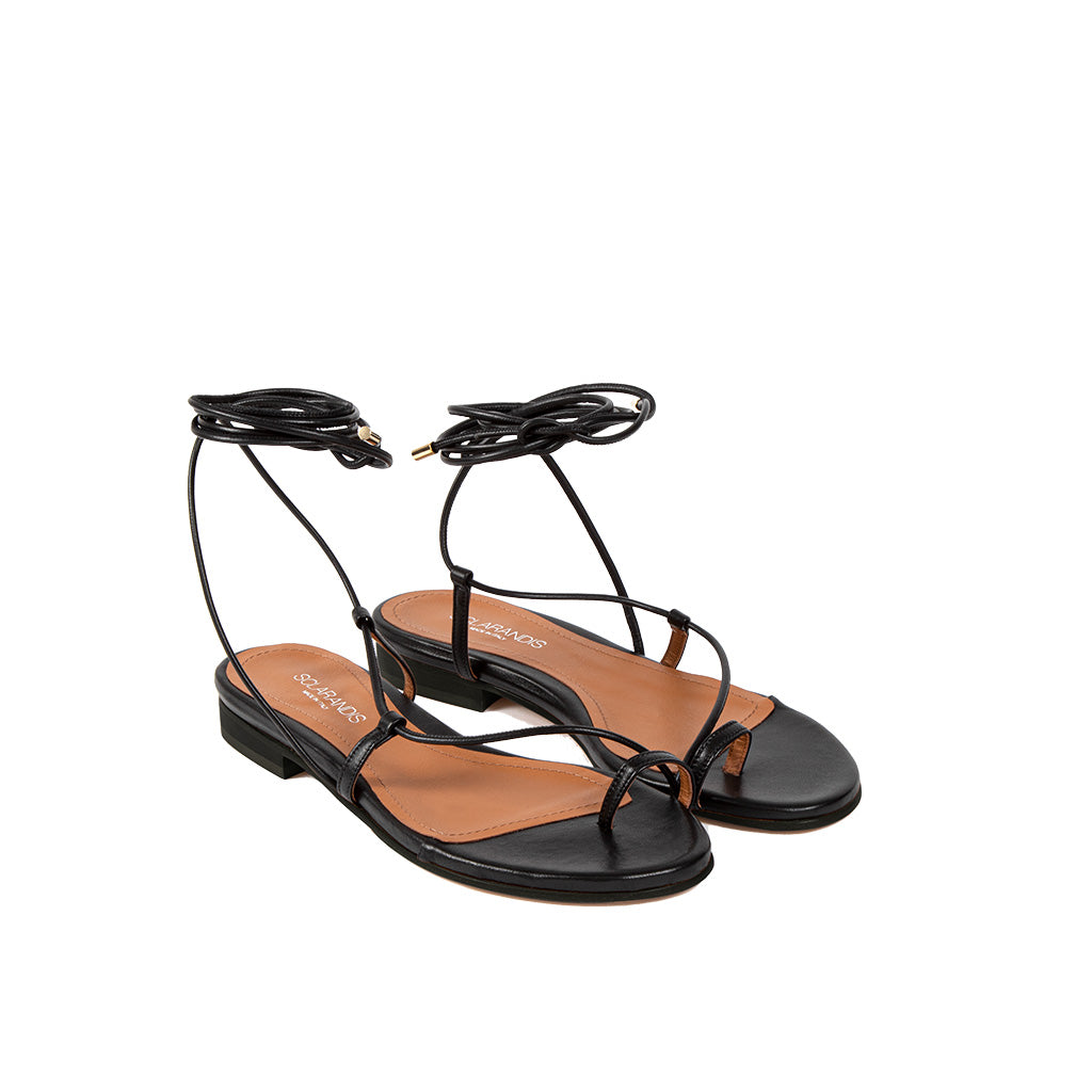 SCLARANDIS - Gladiator Gold Metallic Nappa Sandal, buy at DOORS NYC
