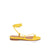 Gladiator Yellow Nappa Sandal