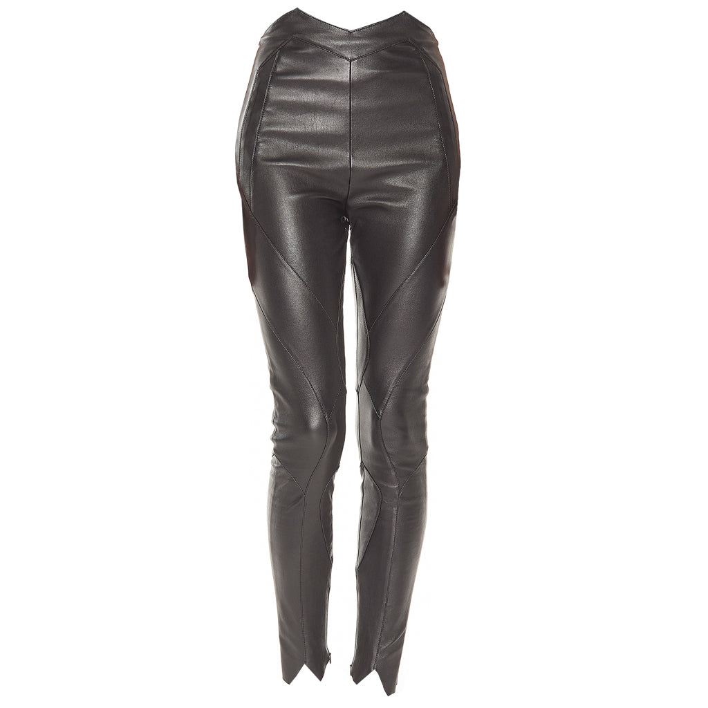 CORINNA HOUIDI - Leather Leggings | DOORS NYC