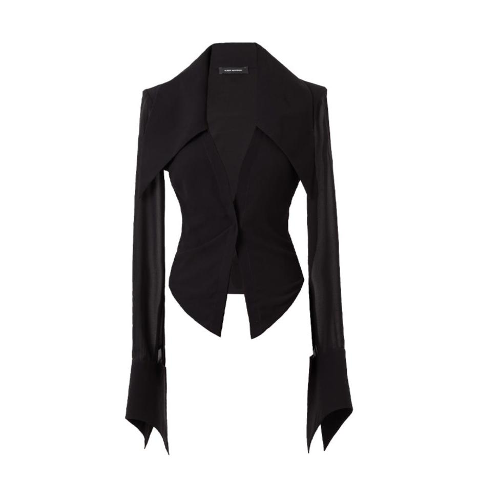 KRIS MARAN -Shirt With Oversized Collar buy at DOORS NYC