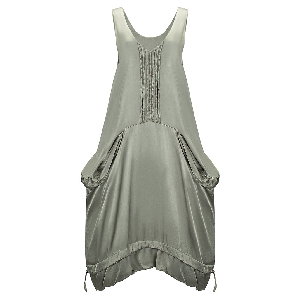 MASHAT - Silver Supernal Over Dress, buy at DOORS NYC
