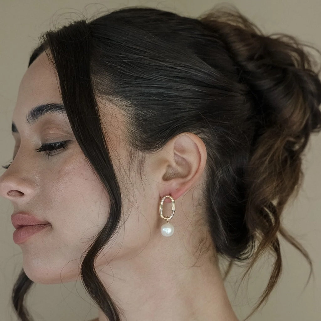 ZEPPLIN THE LABEL - Sorrento Earrings | Gold, buy at DOORS NYC