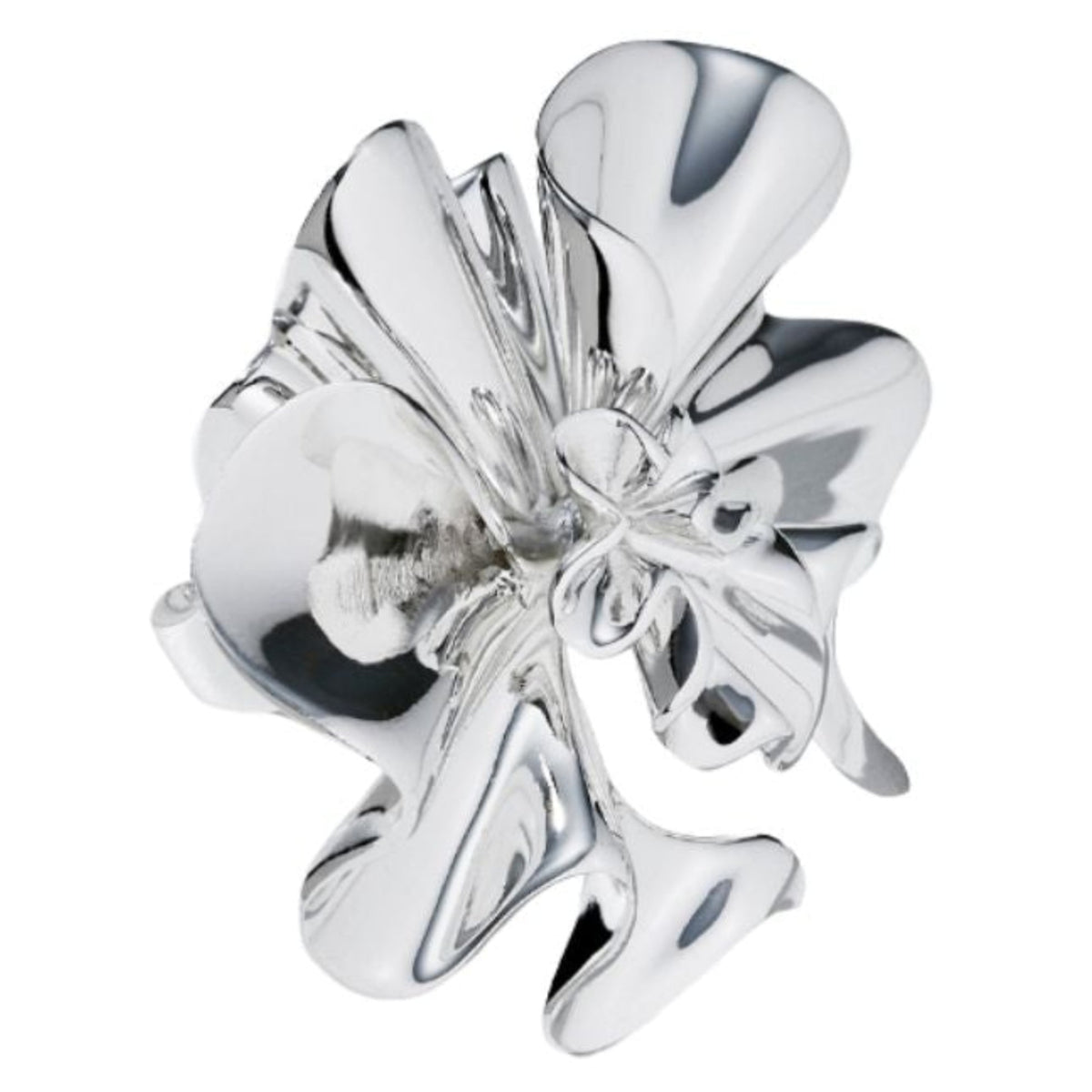 Silver Thatyana Ring - Drop Babado Collection