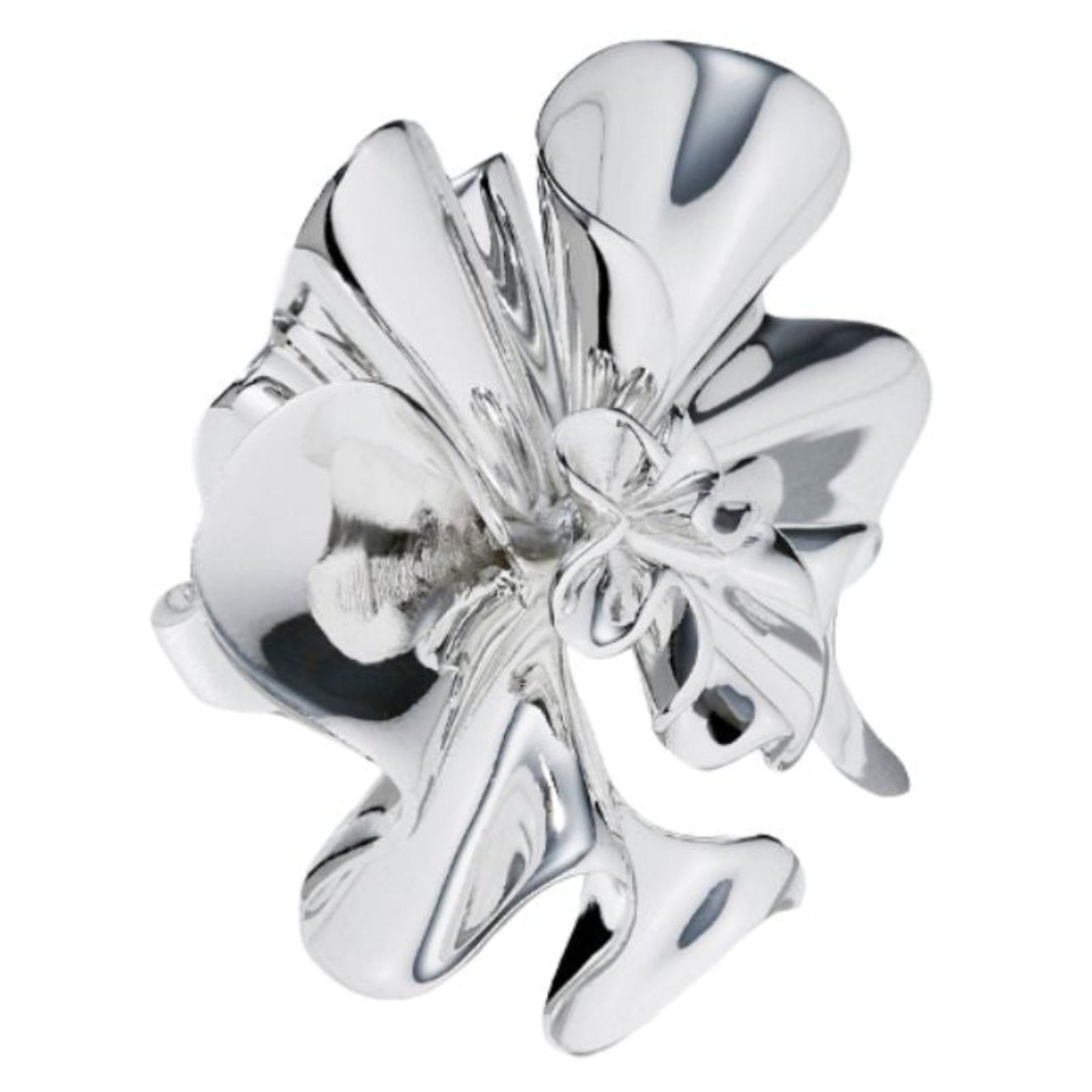Silver Thatyana Ring - Drop Babado Collection