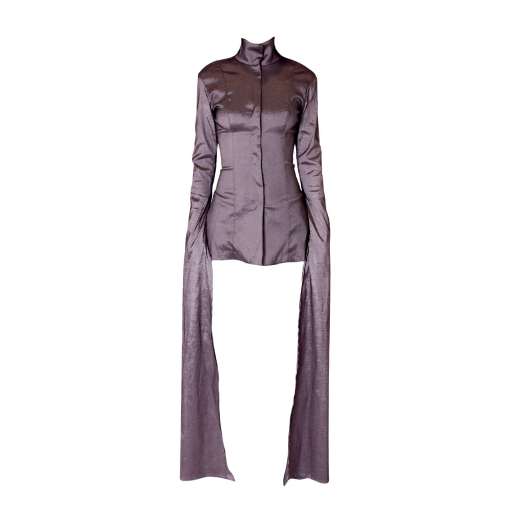 TANIA ORELLANA - Torrente Blazer | Silver PR Sample at DOORS NYC PR showroom