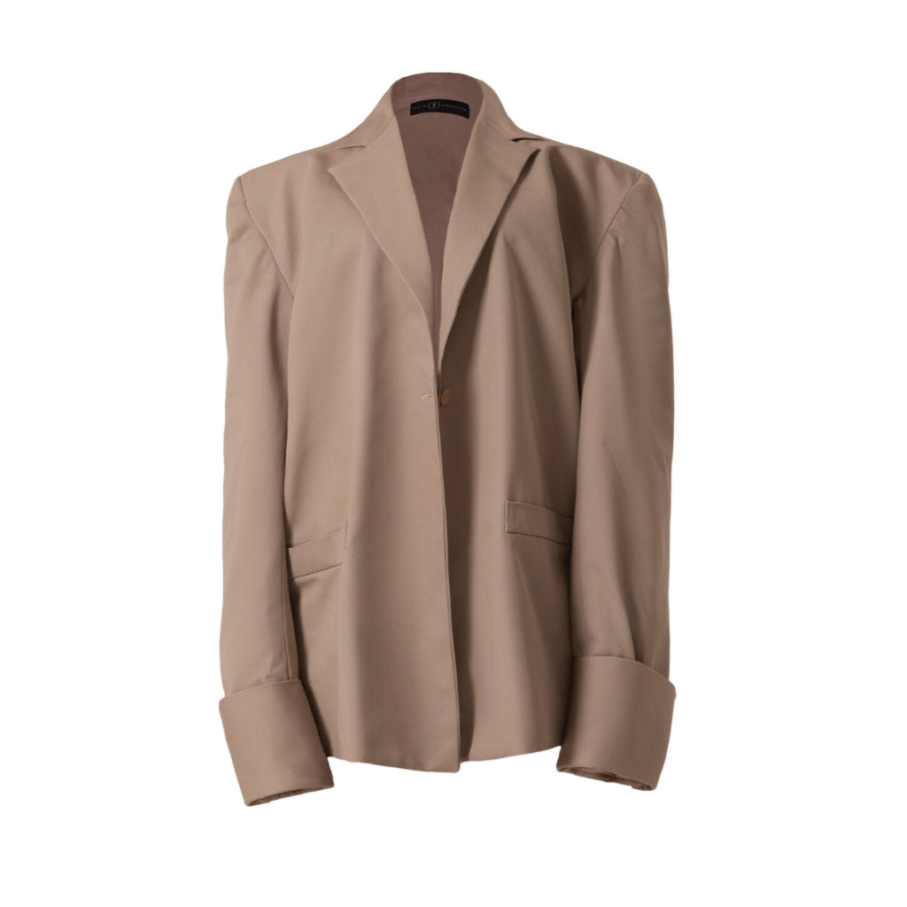 TANIA ORELLANA - Atacama Blazer | Beige   , buy at DOORS NYC