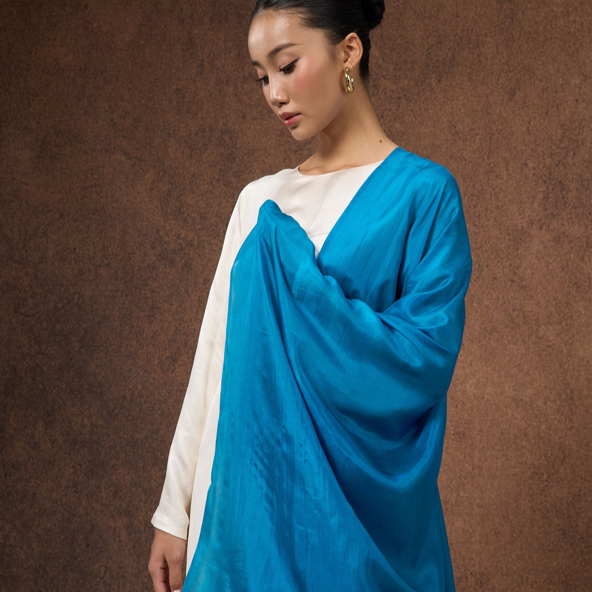 Teal Blue Scarf
