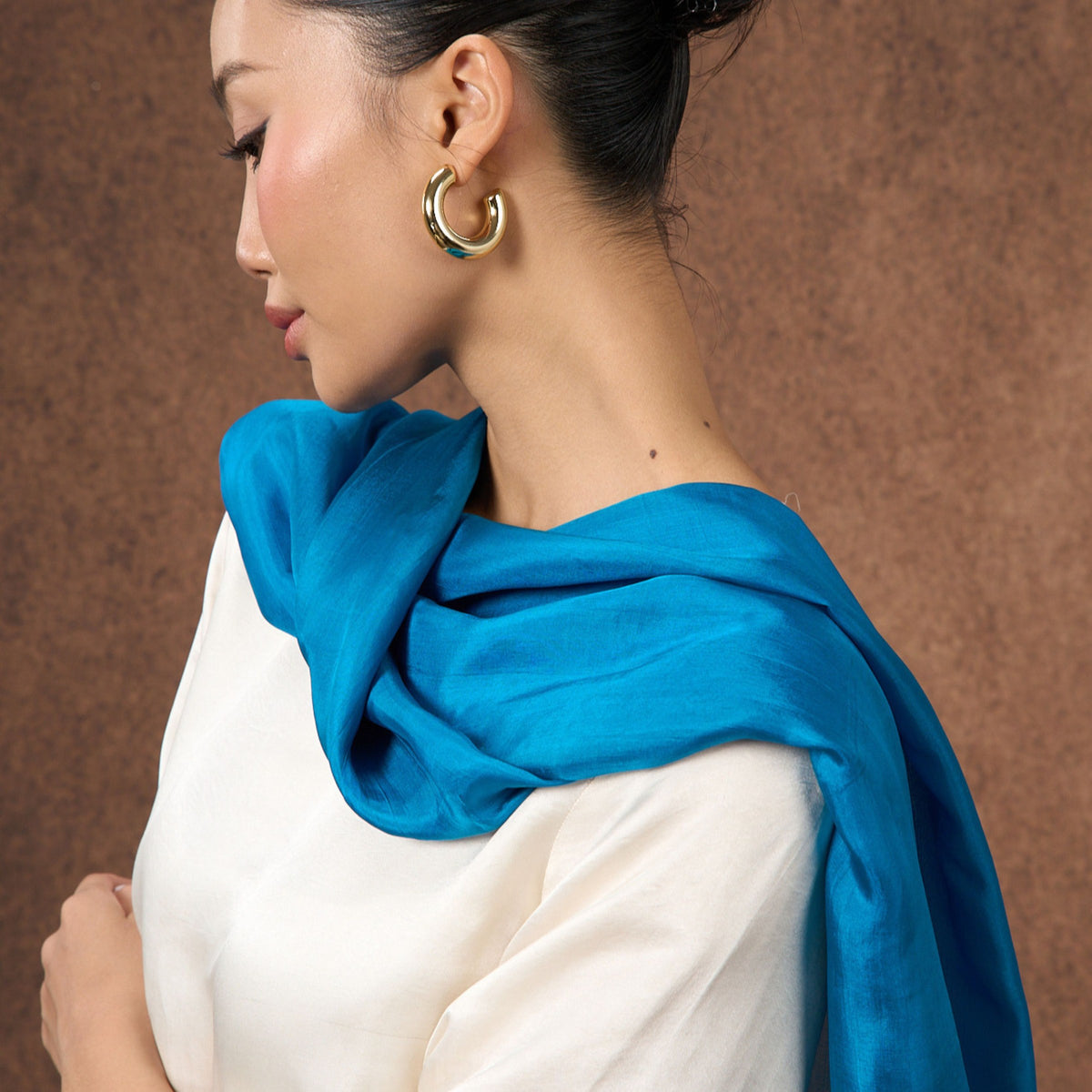 Teal Blue Scarf
