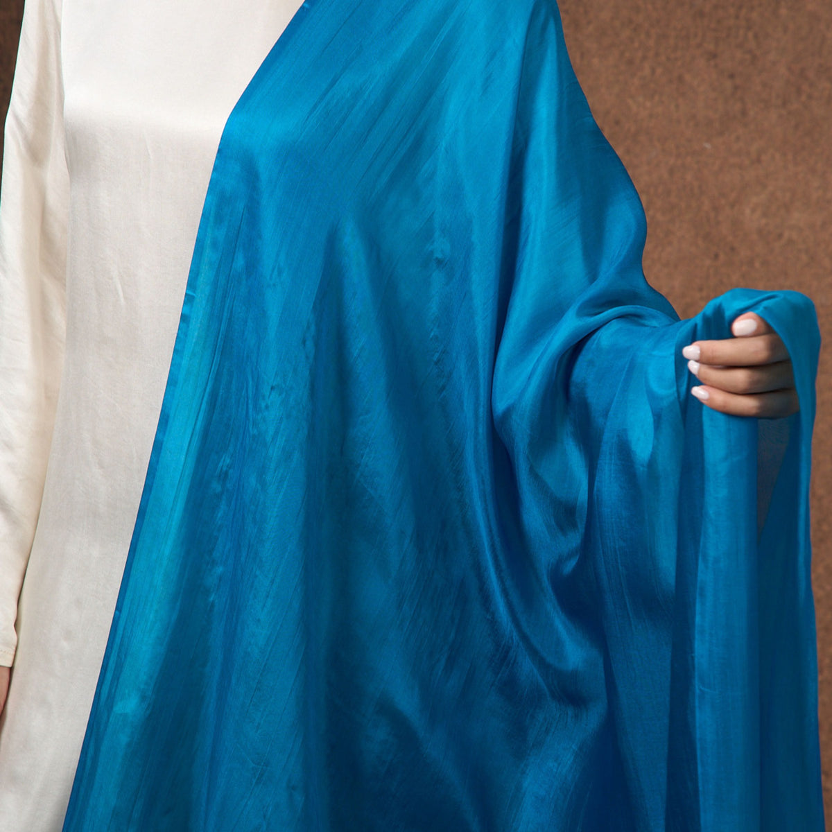 Teal Blue Scarf