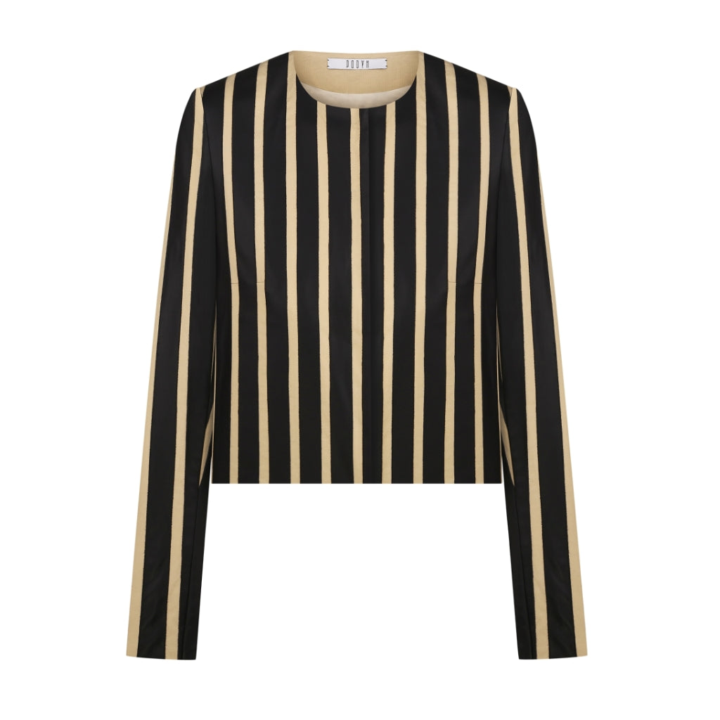 Tes Striped Long Sleeve Top