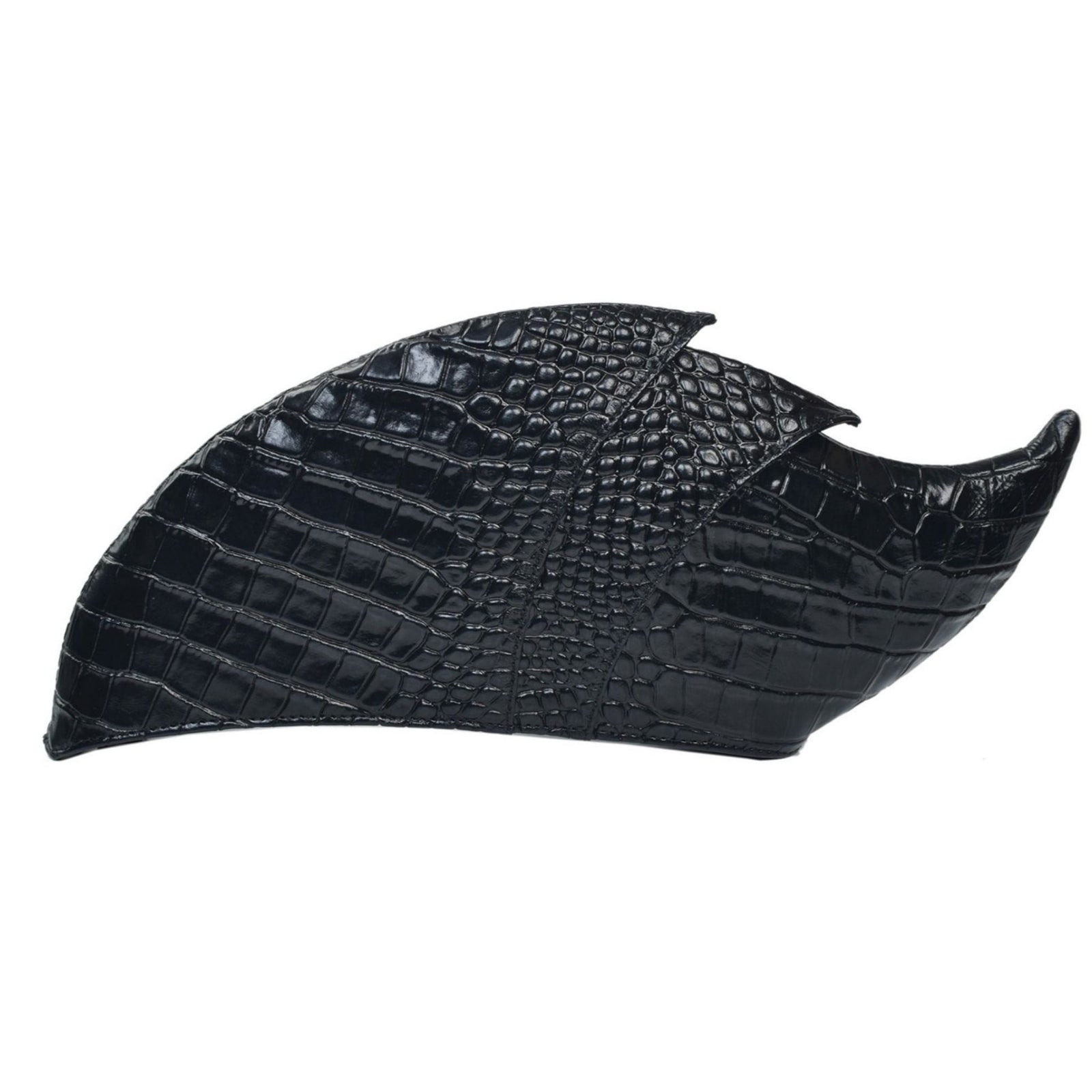 The Armadillo Clutch Black