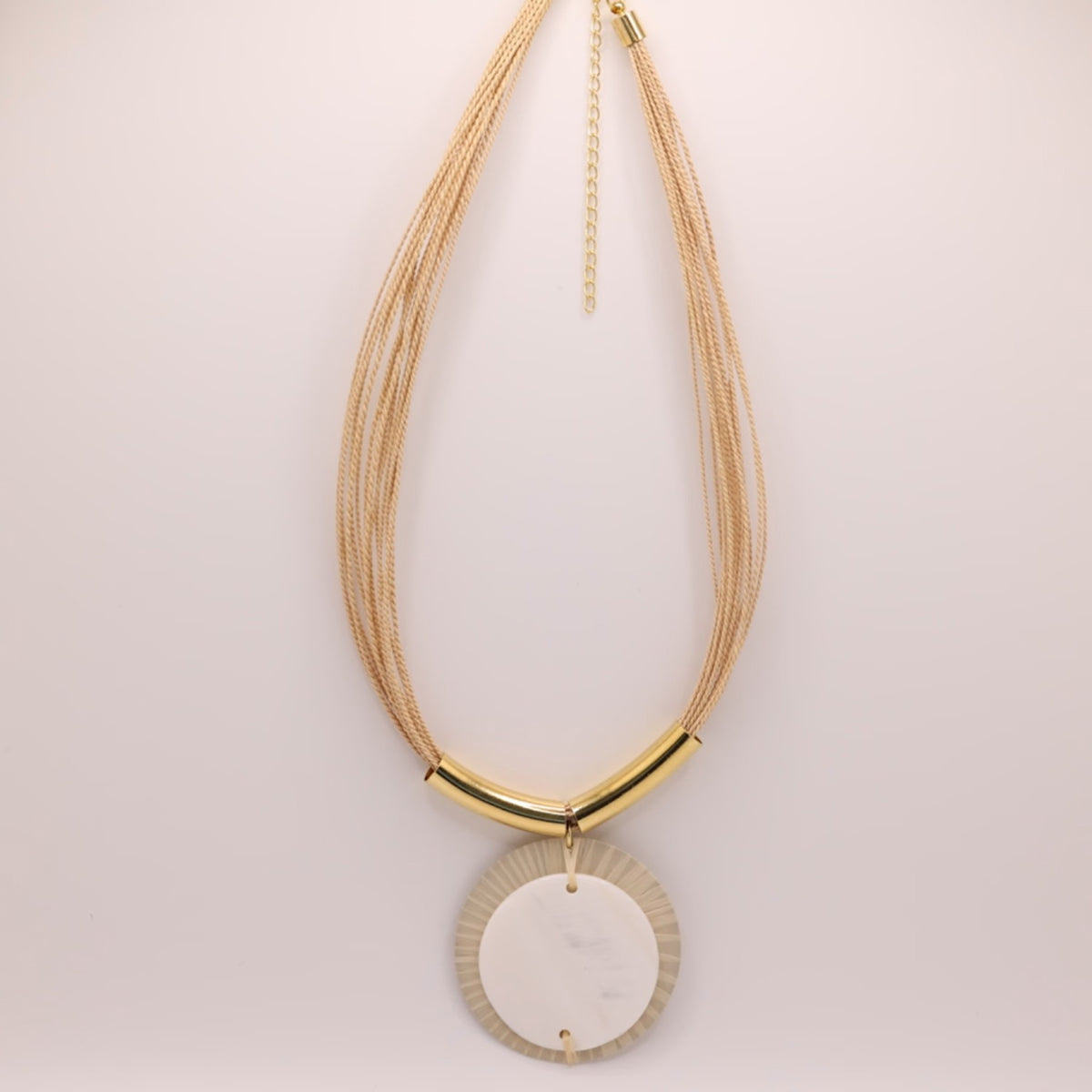 NART buriti mother of pearl medal, view 3, buy at DOORS NYC