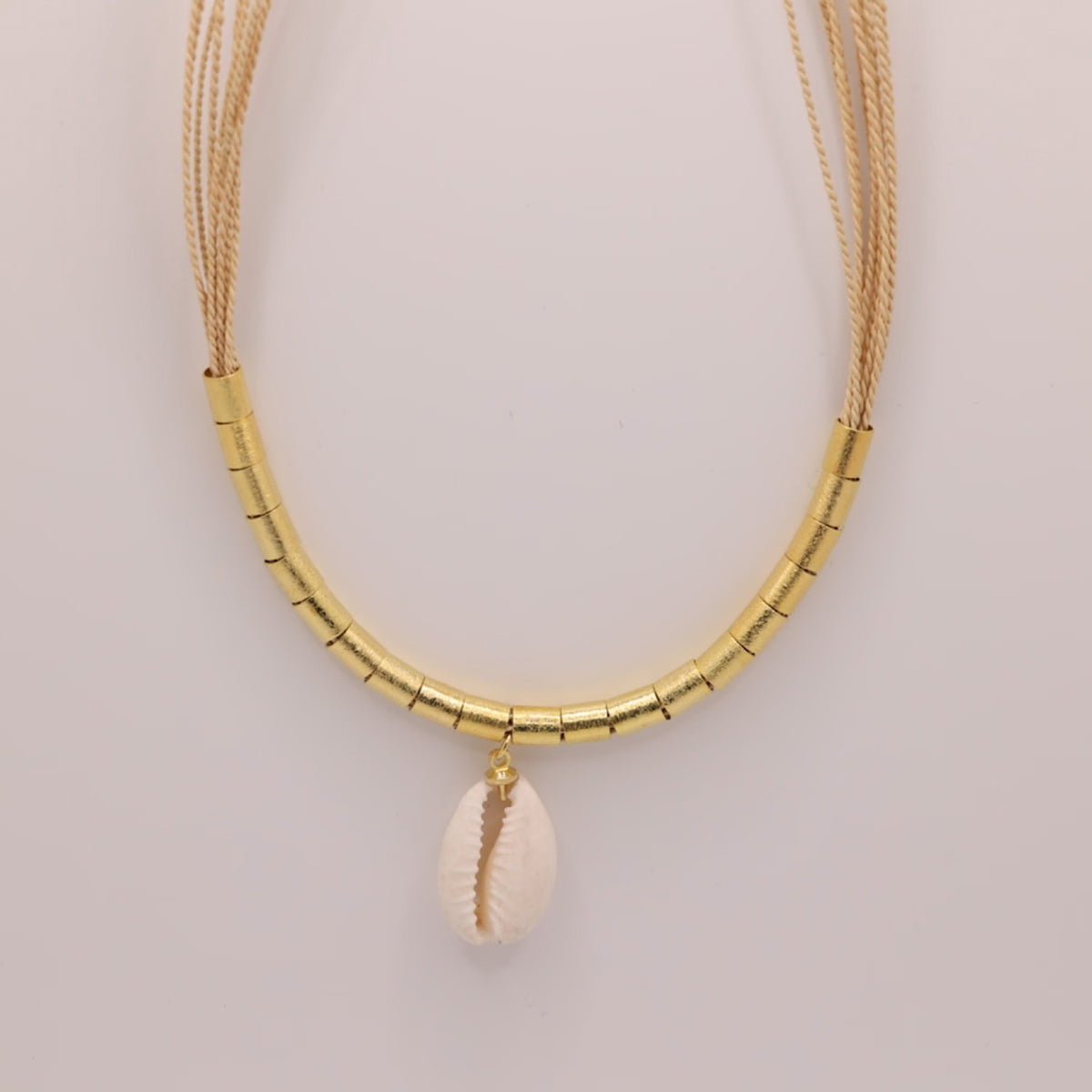 NART buzios buriti fiber necklace, view 3, buy at DOORS NYC