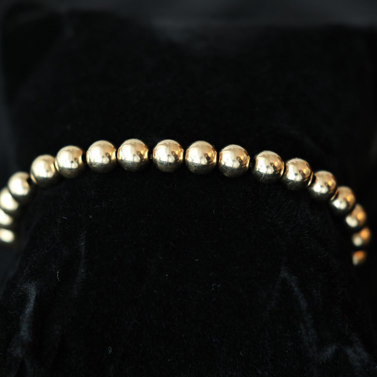NART gold stackable bracelet 5mm, gold-plated women's bracelet, view 1, buy at DOORS NYC