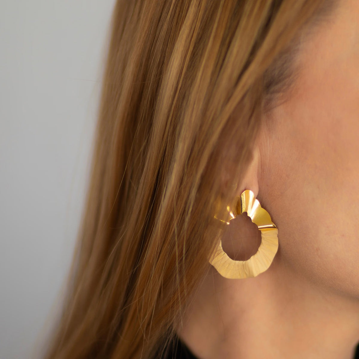 NART gout buriti earrings styled look, buy at DOORS NYC