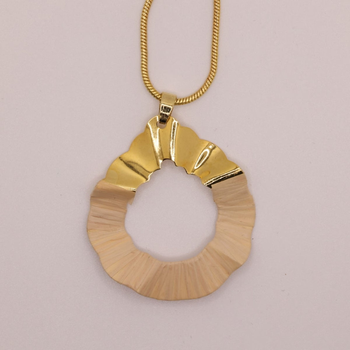 NART gout buriti fiber necklace, view 3, buy at DOORS NYC