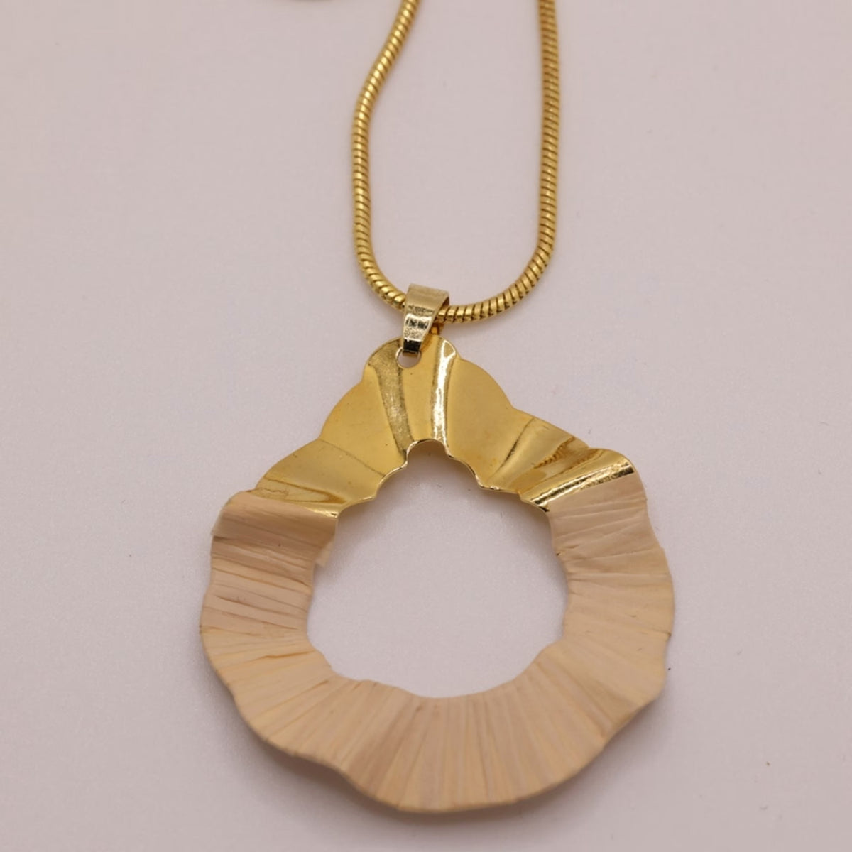 NART gout buriti fiber necklace, view 6, buy at DOORS NYC
