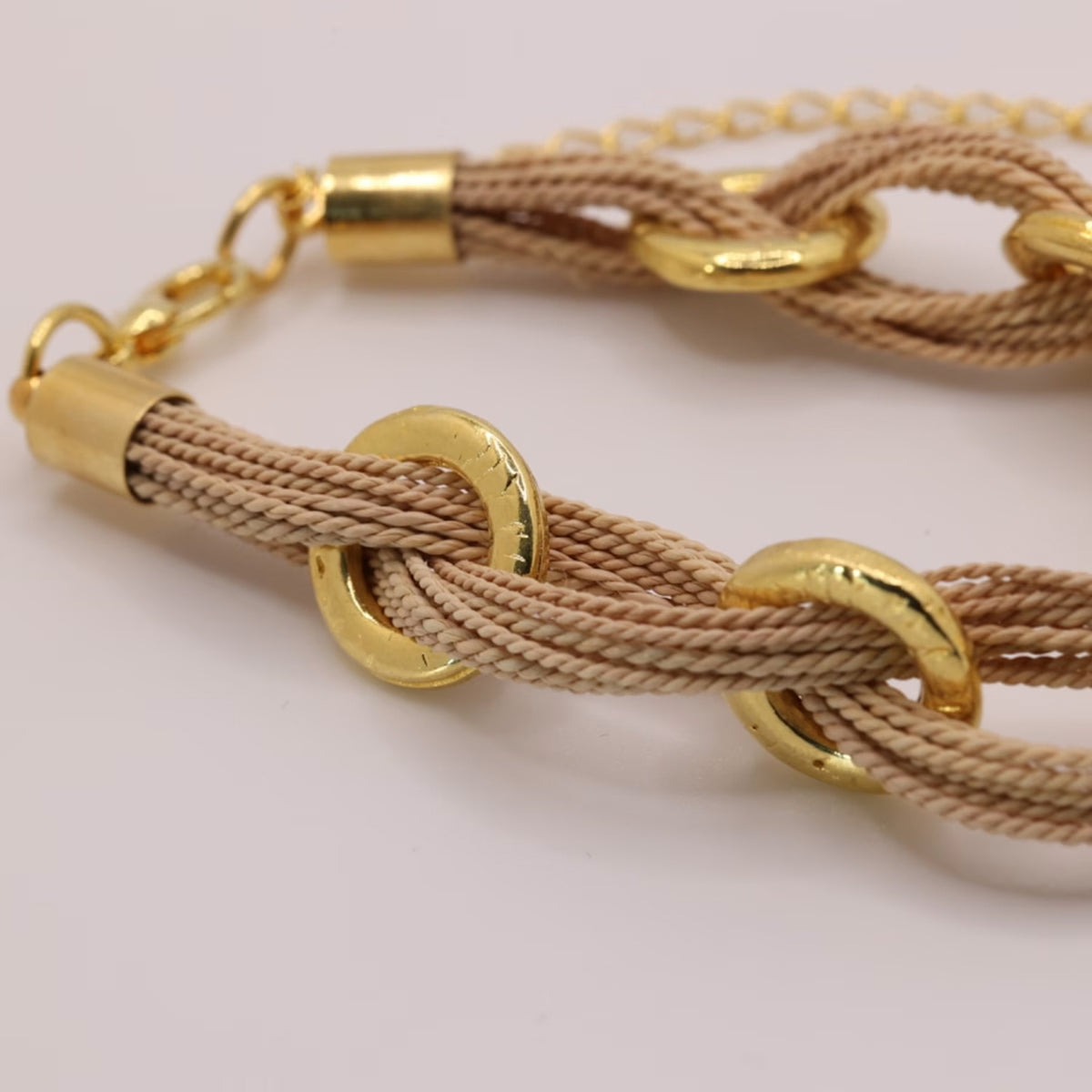 NART knot buriti bracelet, handmade Brazilian women's knotted bracelet, view 1, buy at DOORS NYC