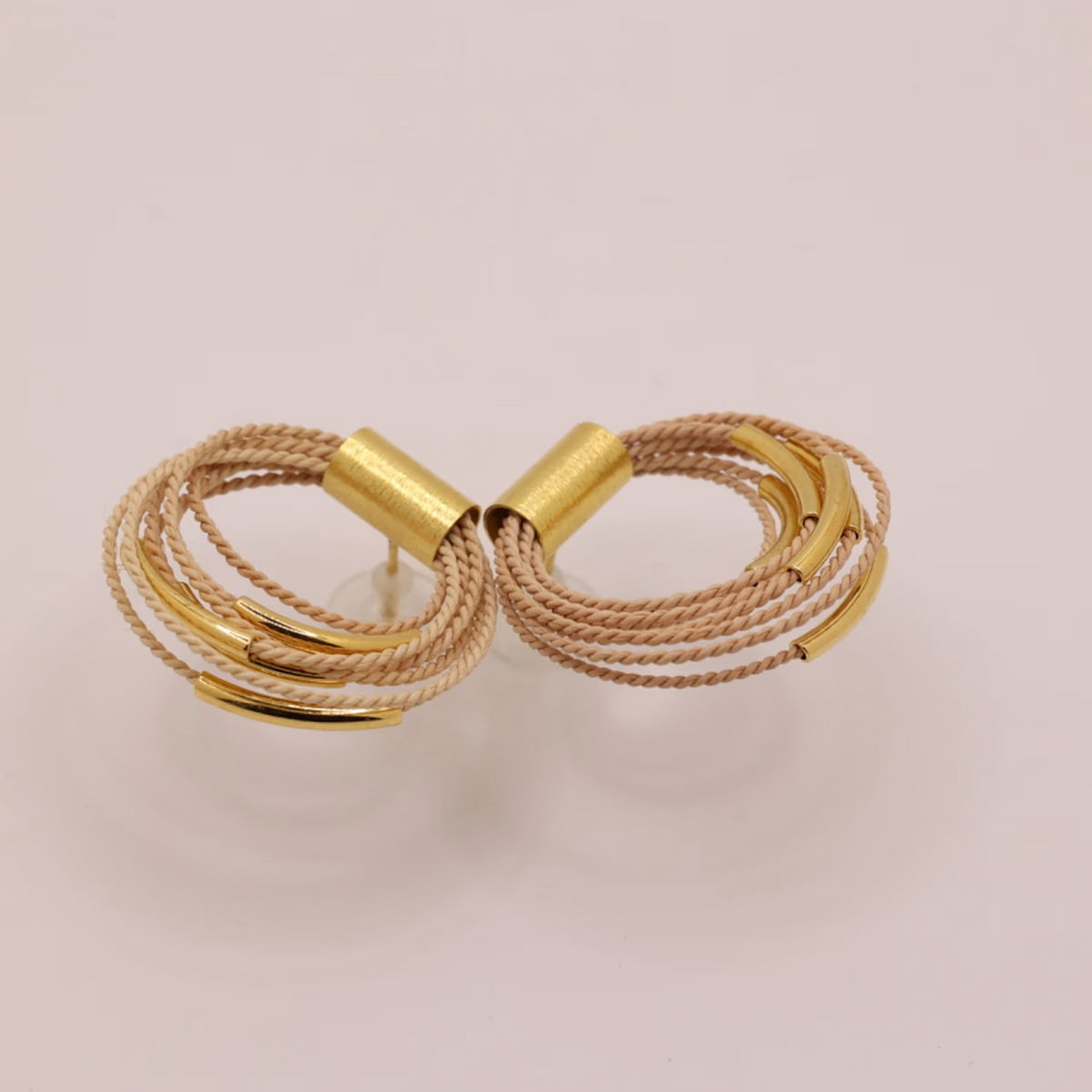 NART multiple buriti earrings, handmade Brazilian women's earrings, view 1, buy at DOORS NYC