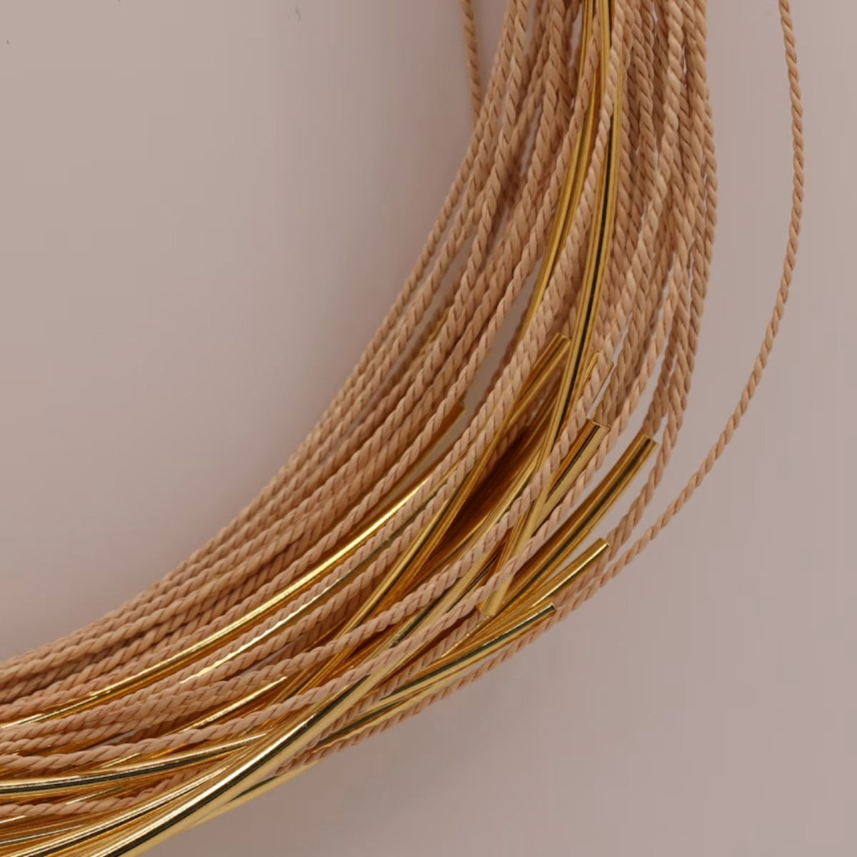 NART multiple buriti fiber necklace, view 3, buy at DOORS NYC