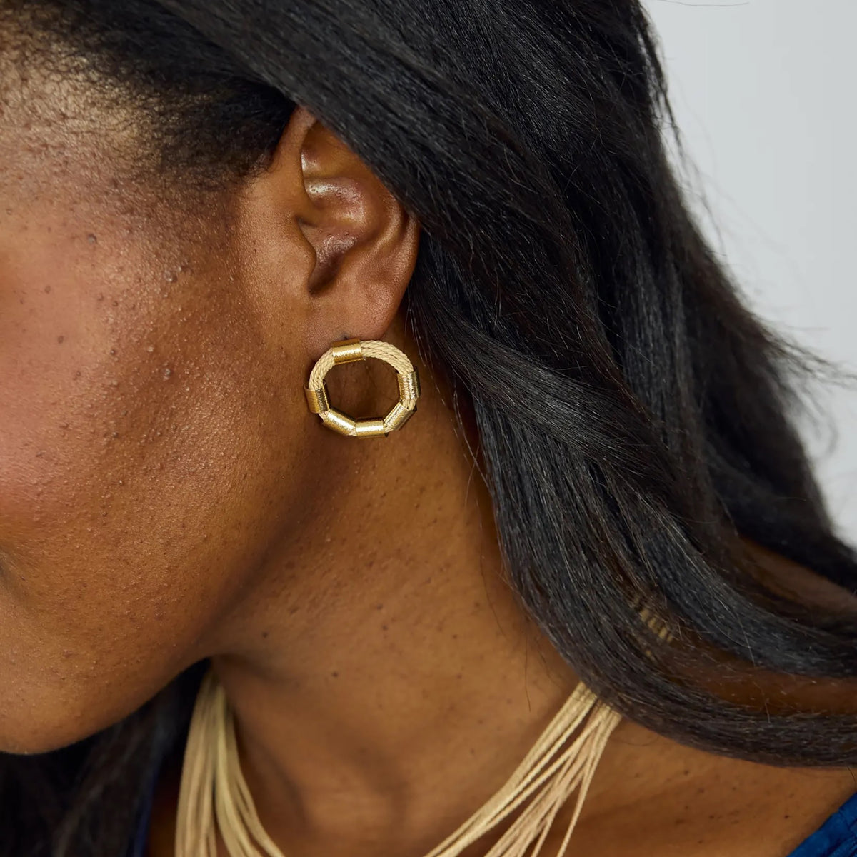 NART rings buriti earrings lifestyle look, buy at DOORS NYC