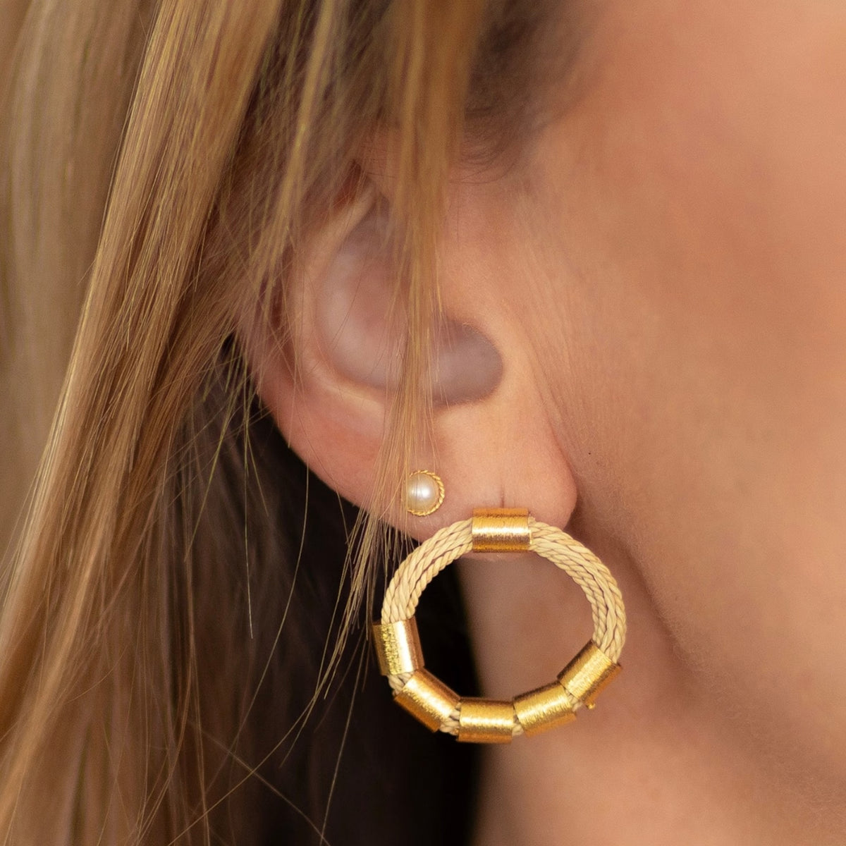 NART rings buriti earrings styled look, buy at DOORS NYC