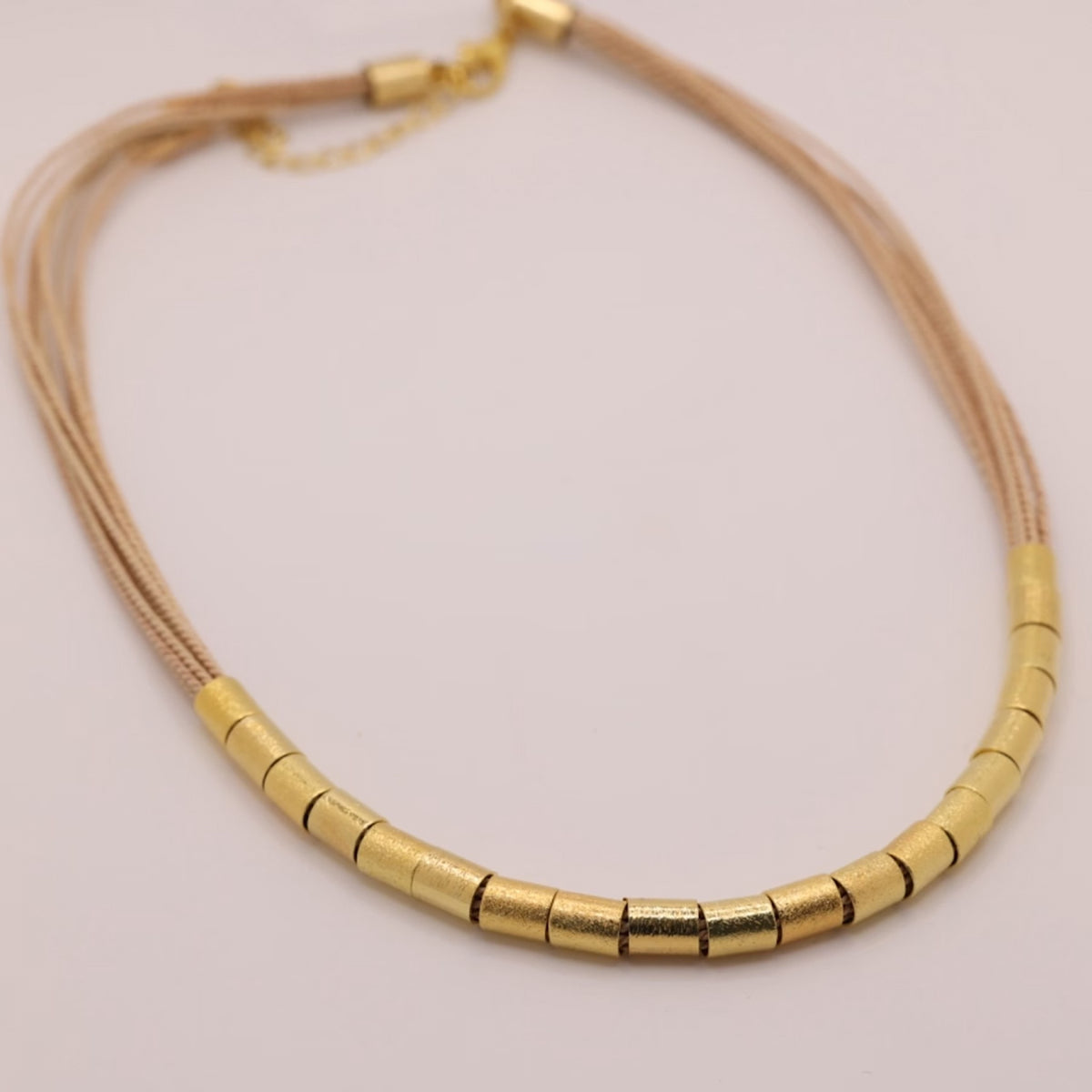 NART rings buriti fiber necklace, view 3, buy at DOORS NYC