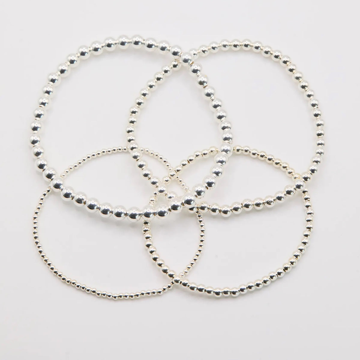 NART silver stackable bracelet 5mm, sterling silver women's bracelet, view 1, buy at DOORS NYC