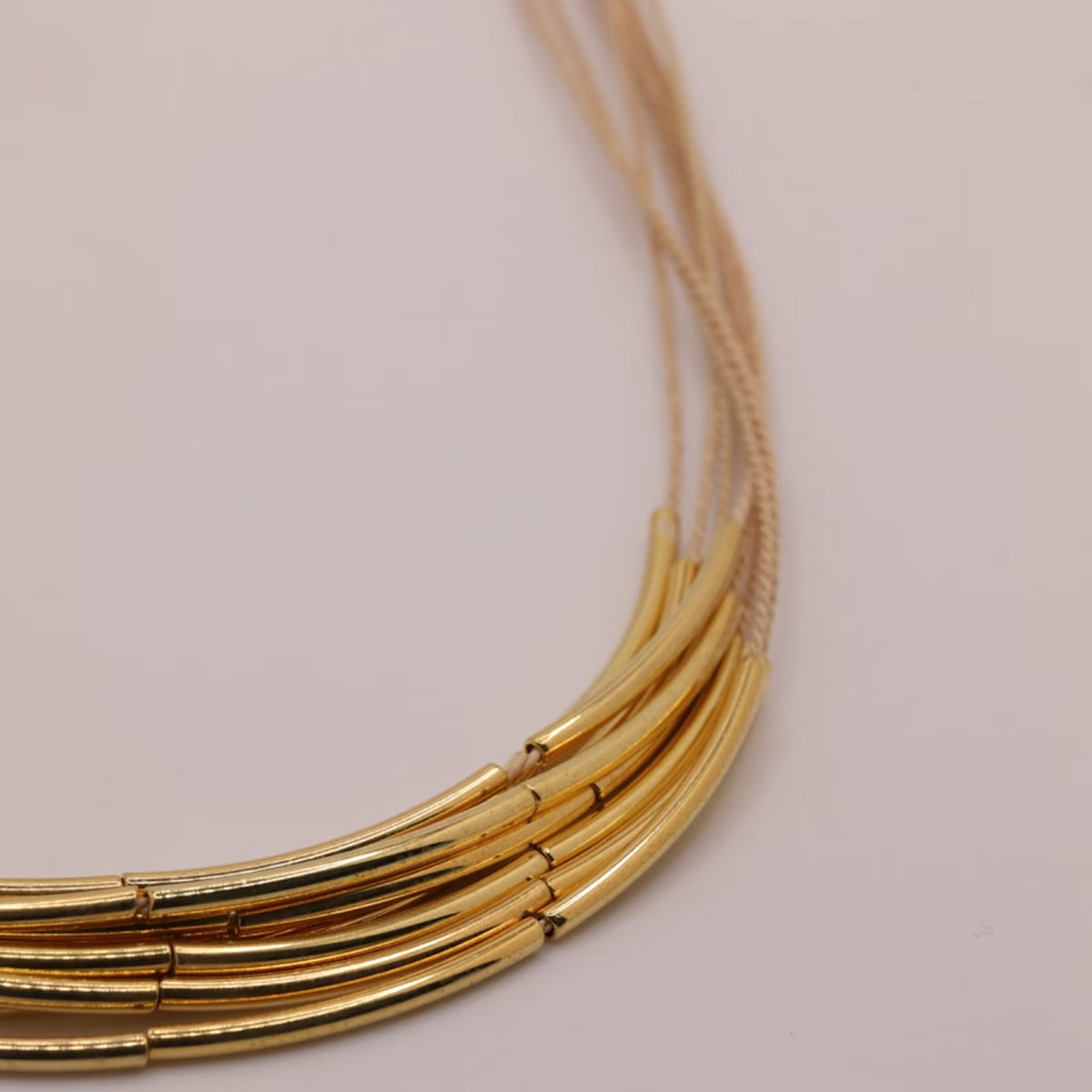 NART single buriti fiber necklace, view 3, buy at DOORS NYC