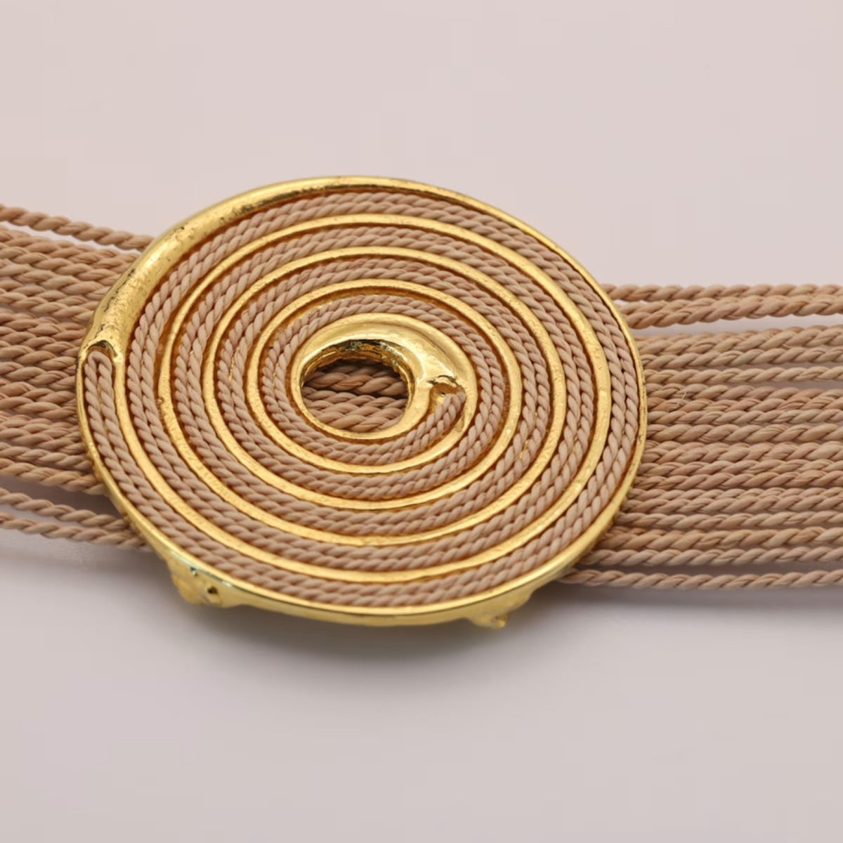 NART spiral buriti bracelet, handmade Brazilian women's spiral bracelet, view 1, buy at DOORS NYC