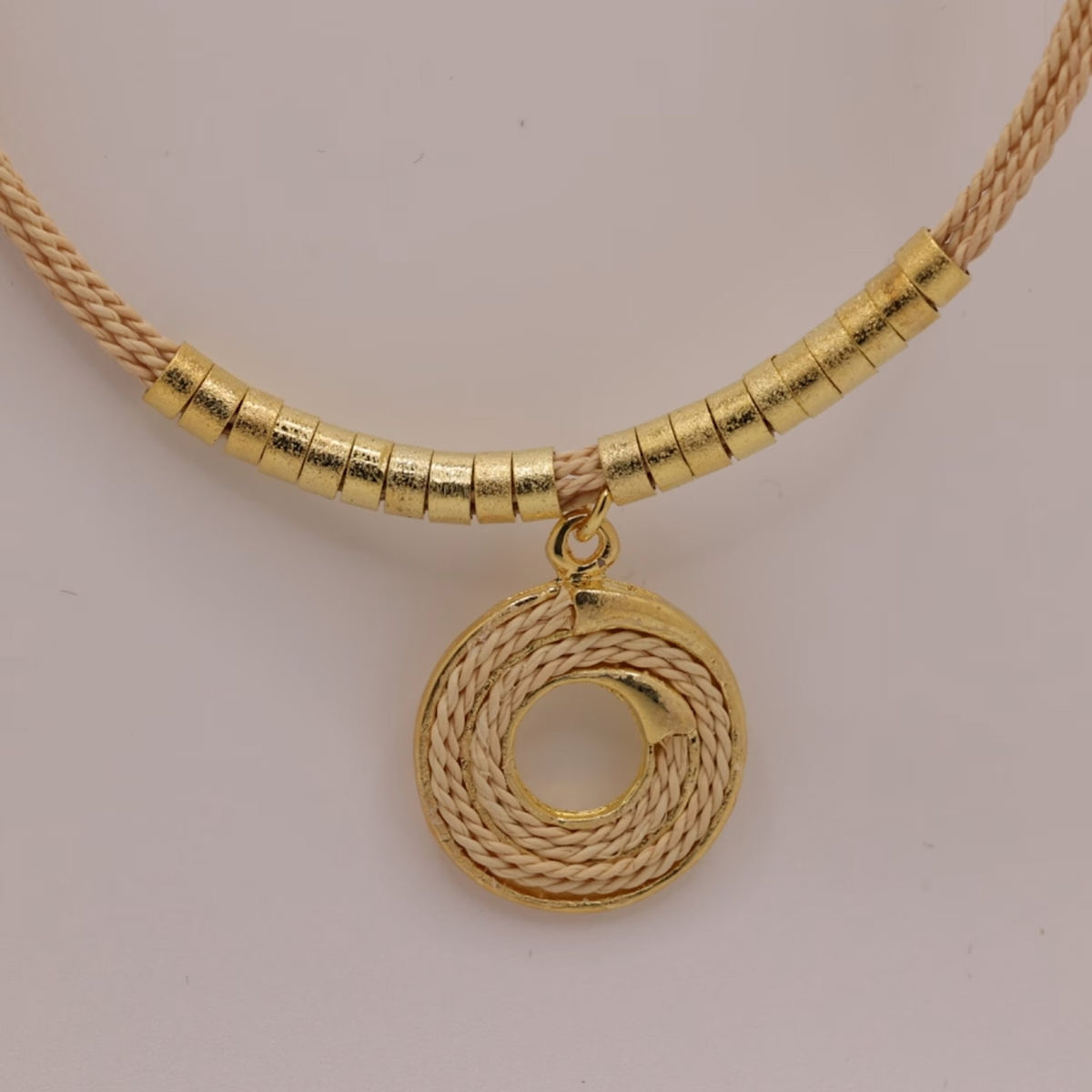 NART spiral buriti necklace small, view 2, buy at DOORS NYC