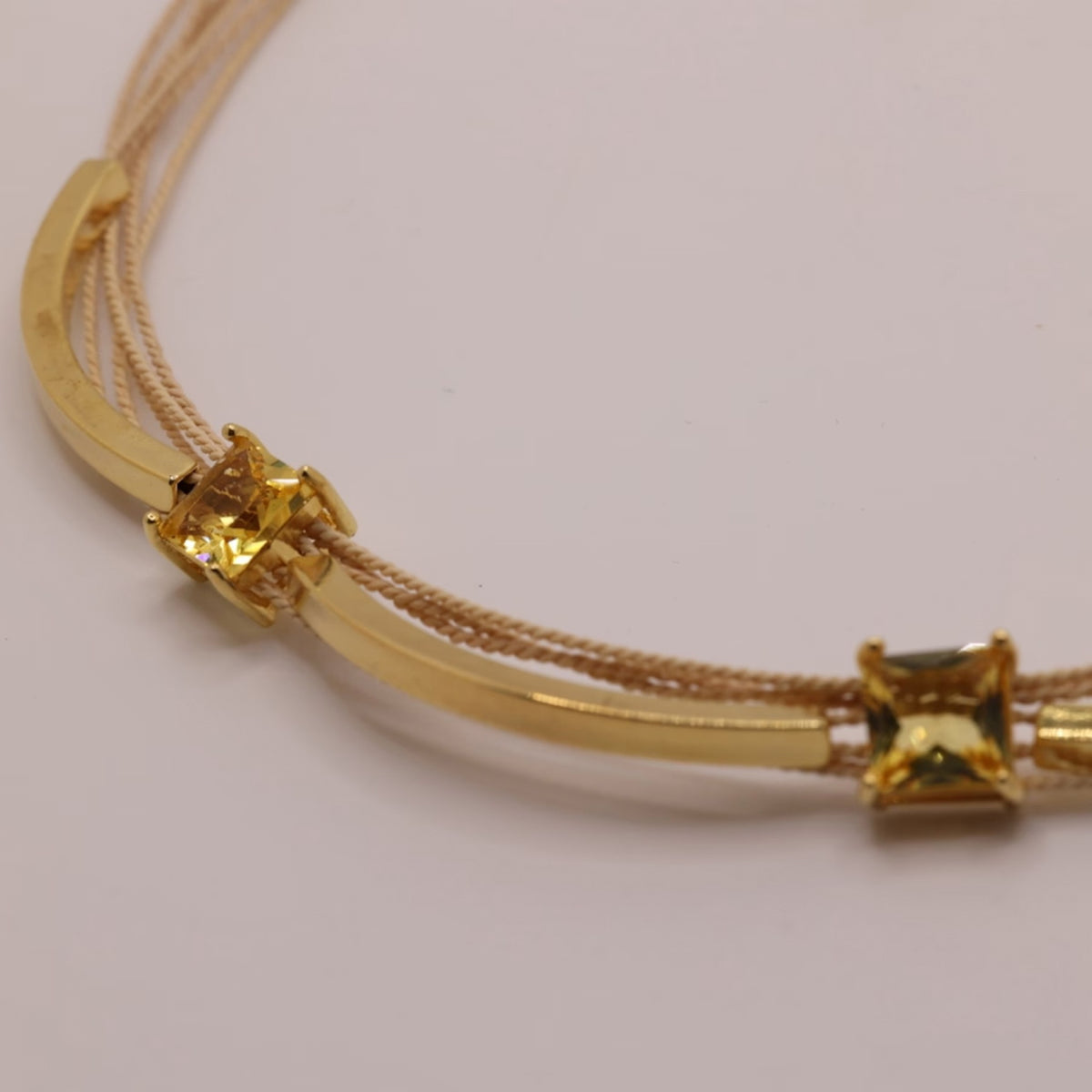 NART square buriti fiber necklace, view 2, buy at DOORS NYC