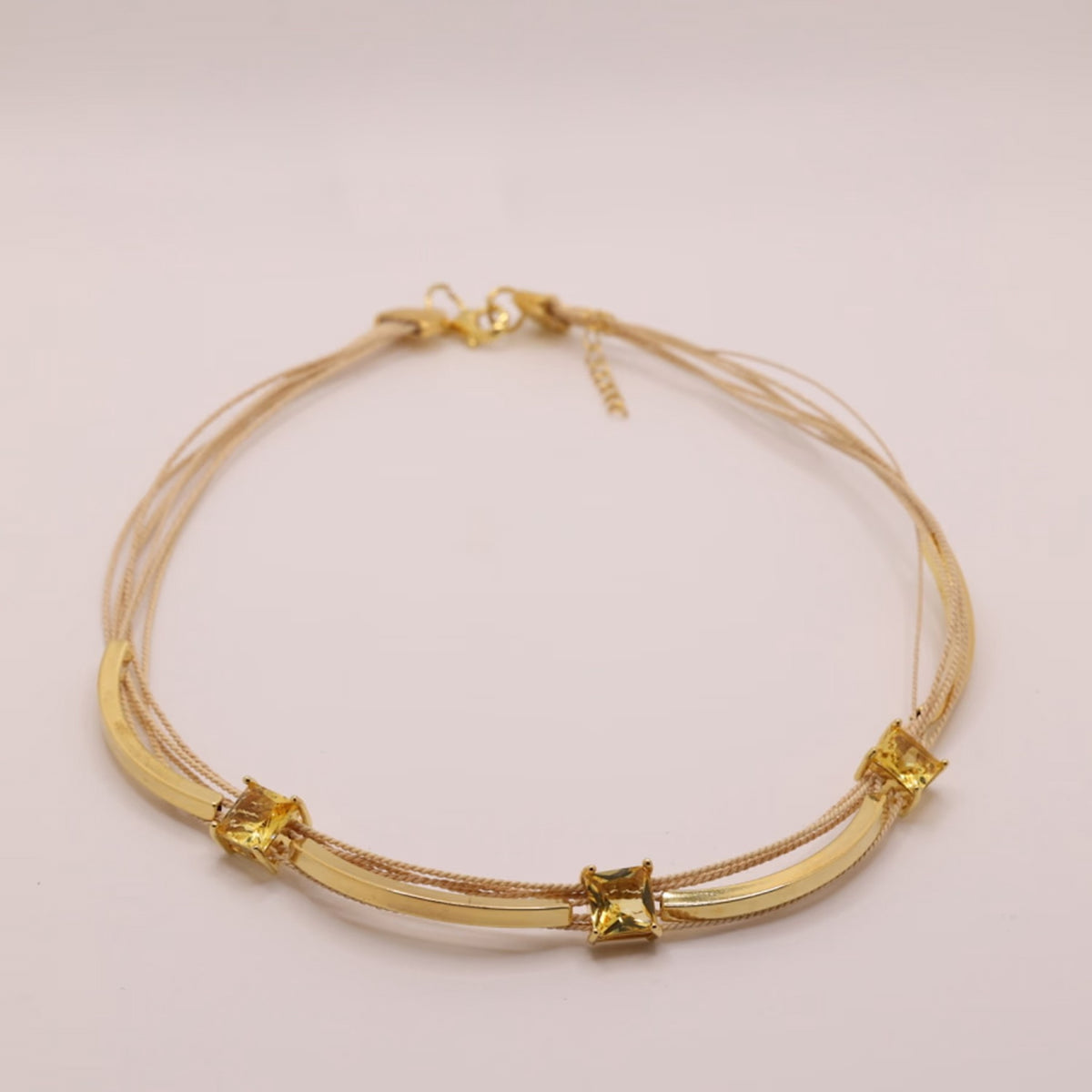 NART square buriti fiber necklace, view 6, buy at DOORS NYC