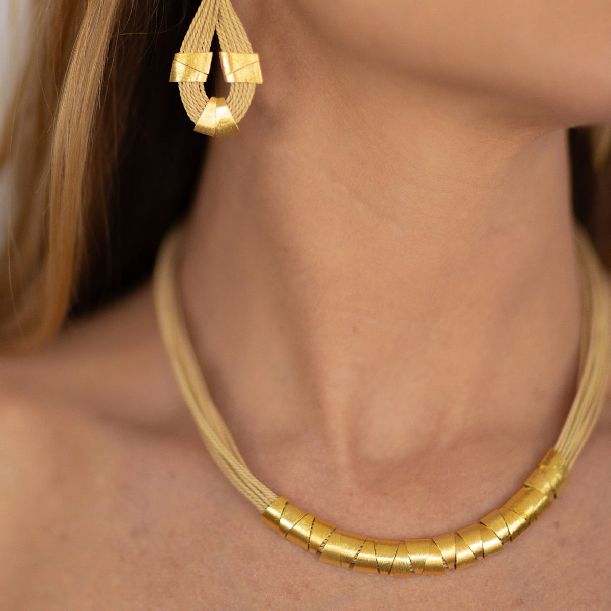 NART stones buriti necklace styled look, buy at DOORS NYC