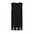 PODYH - Tympan Straight Midi Vest | Black, buy at DOORS NYC