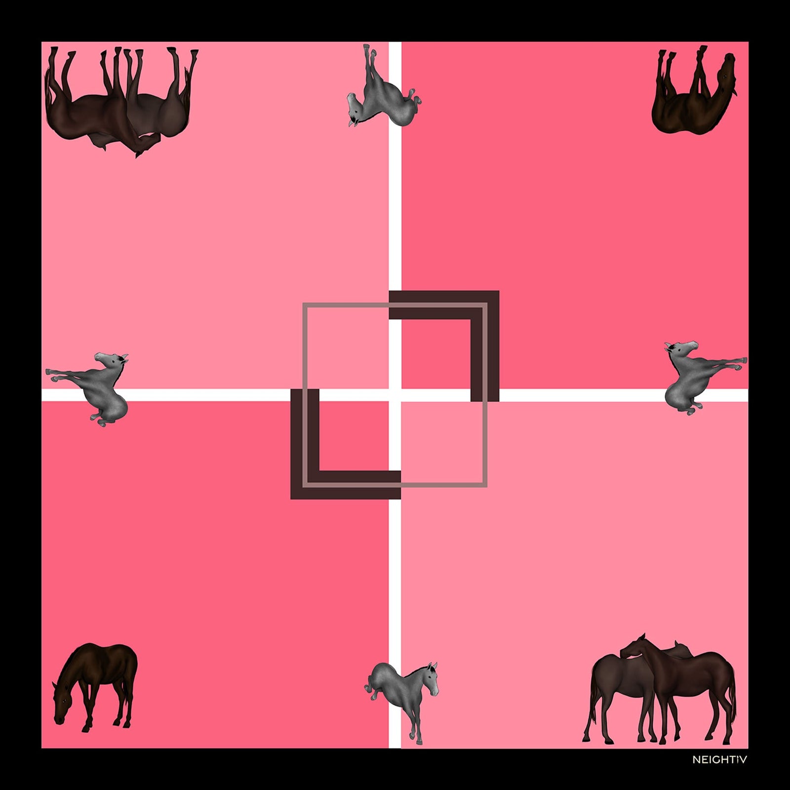 NEIGHTIV - Under the Pink Large Scarf, buy at DOORS NYC