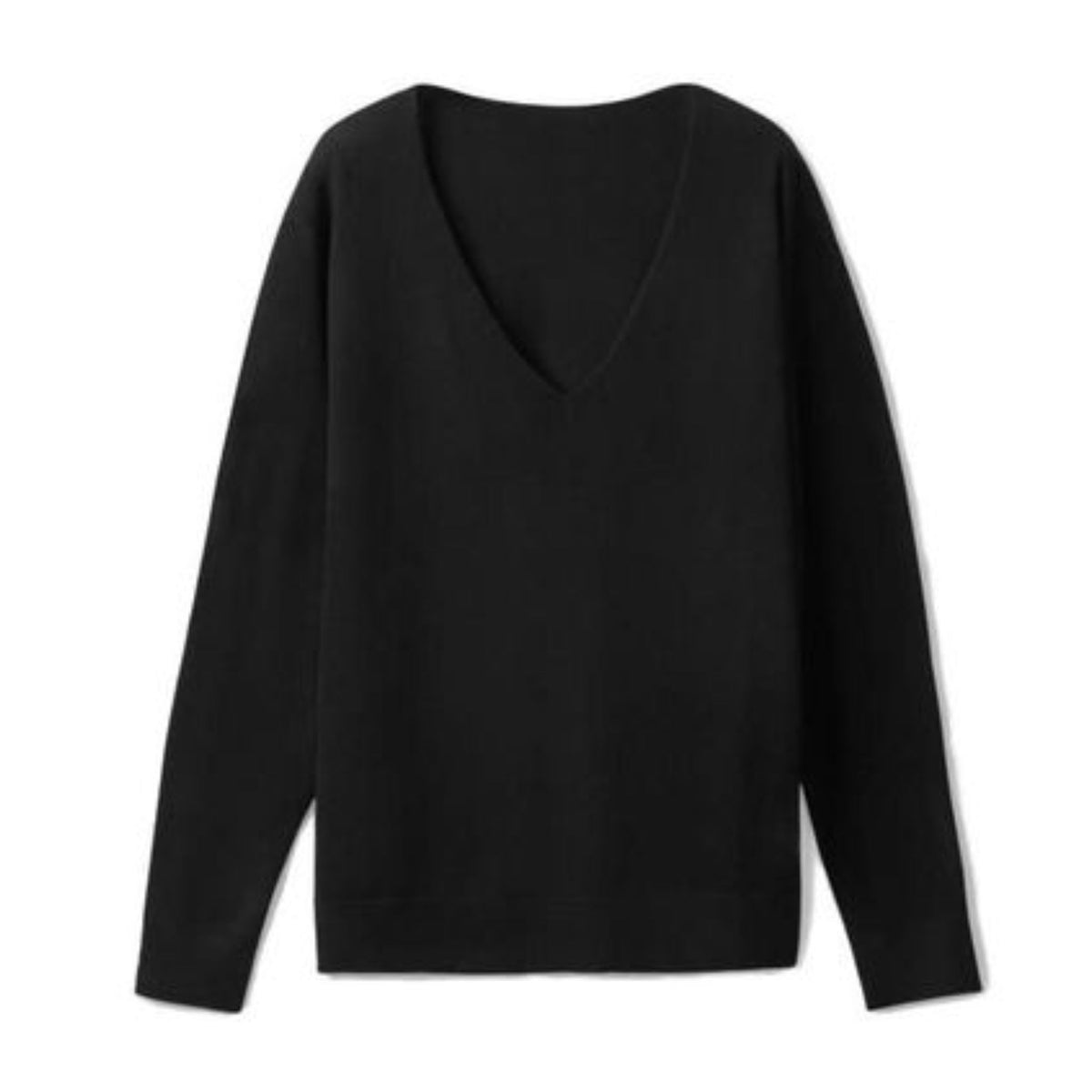 EARTH BODY - Canna Cotton Cashmere Sweater | Black , buy at DOORS NYC