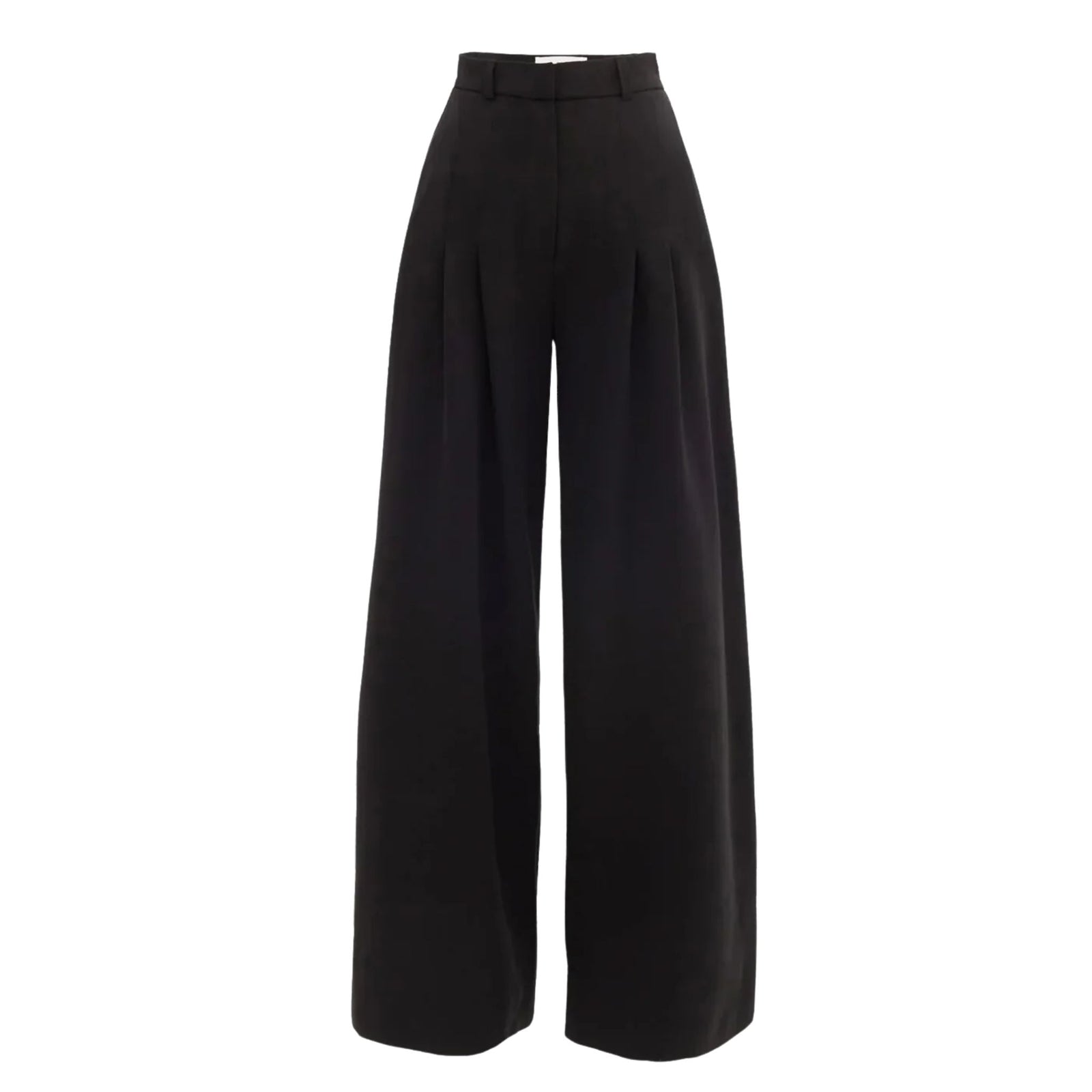 Formal Wide Leg Palazzo Trousers | Black