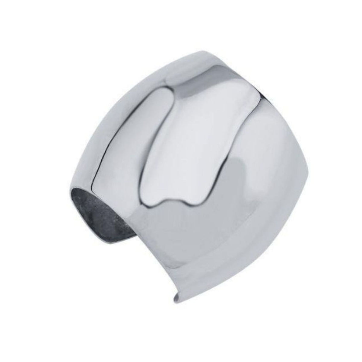 LINYA JEWELRY - Big Ear Cuff Silver, buy at DOORS NYC