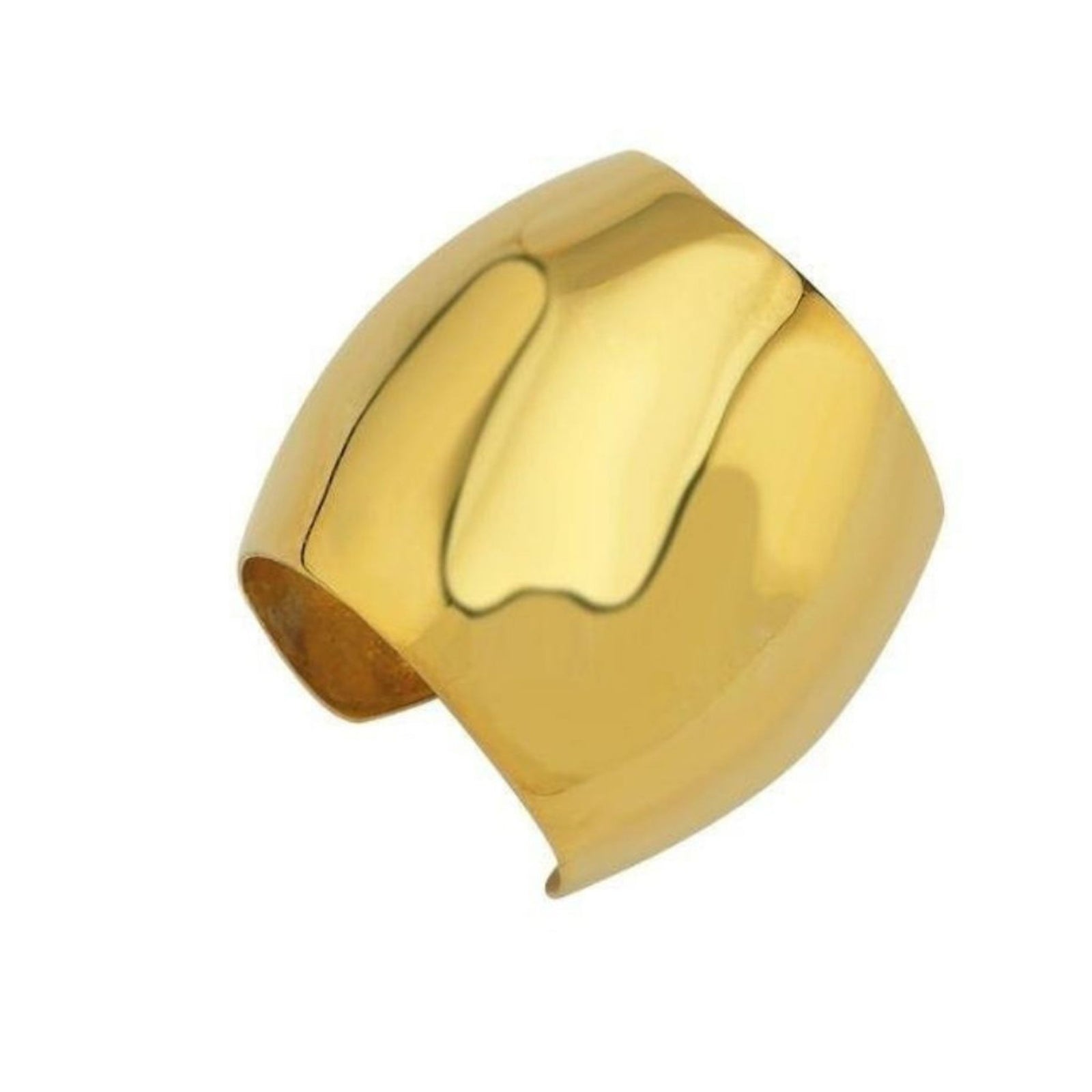 Big Ear Cuff Earrings | Gold